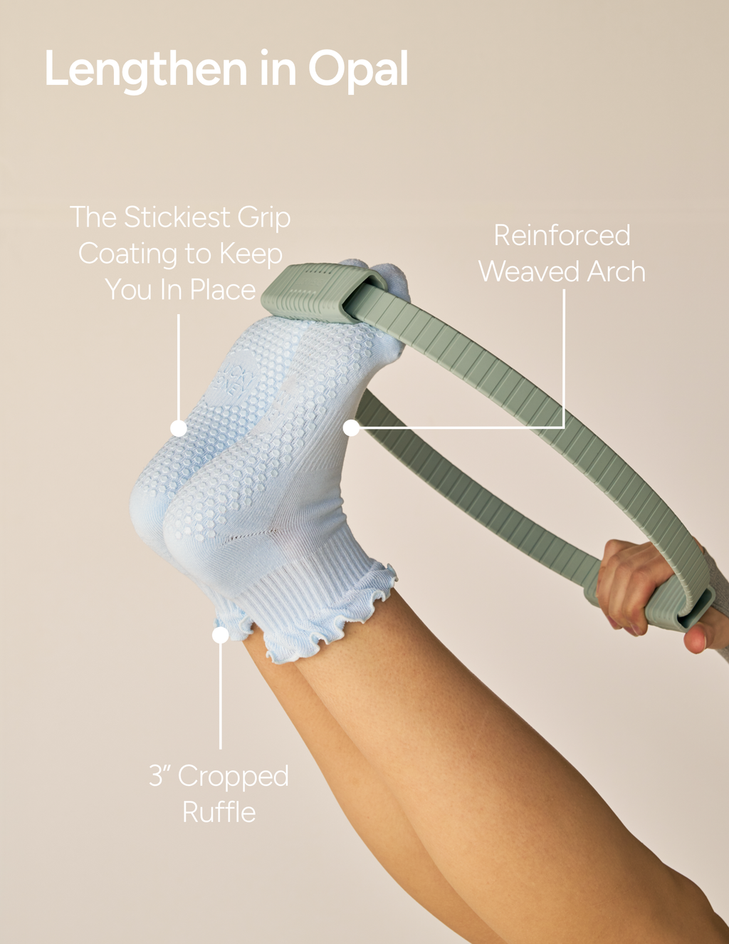The Ruffle Grip Sock
