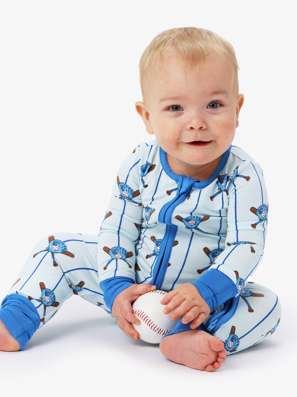 Batter Up One Piece Footie