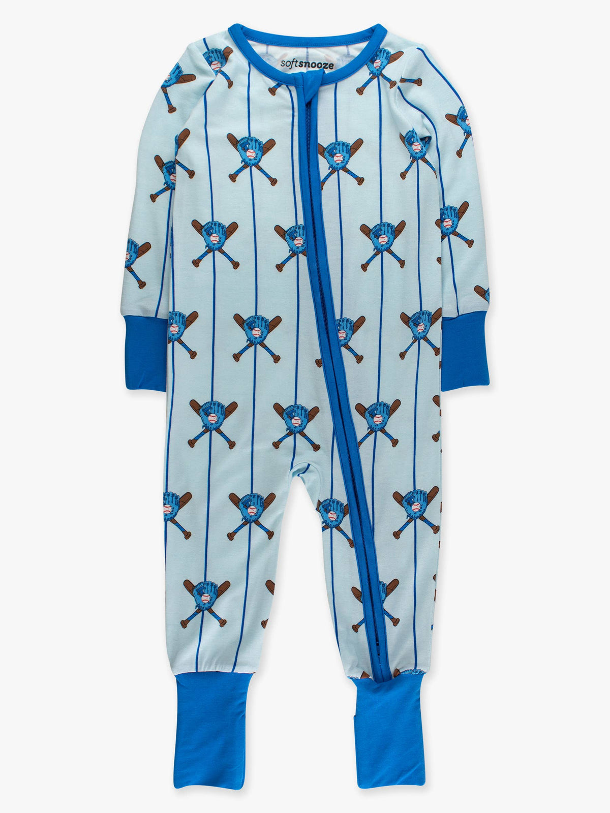 Batter Up One Piece Footie