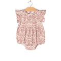 Flutter Sleeve Romper - Spring Bouquet