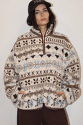 Reversible Fleece Pullover