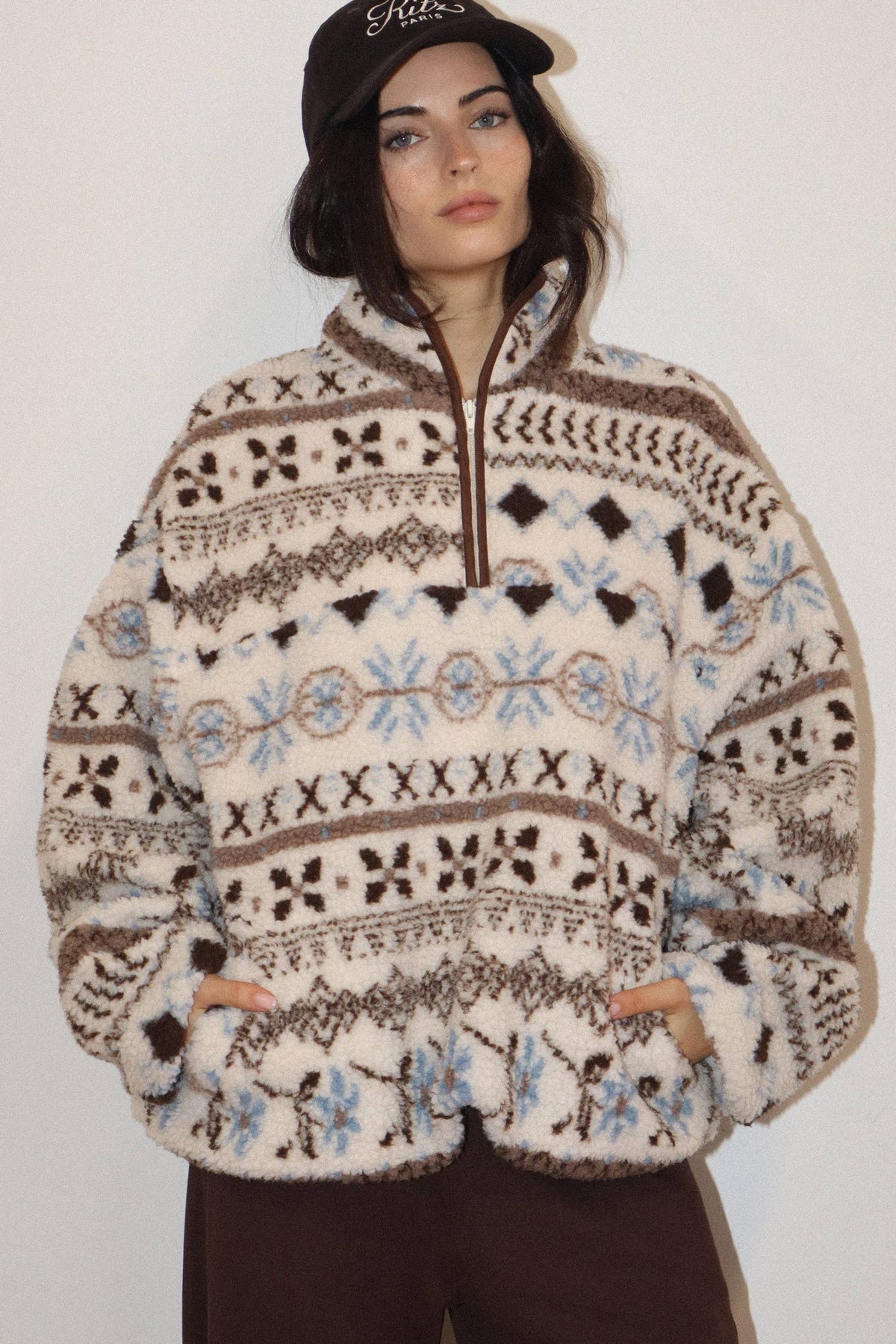 Reversible Fleece Pullover