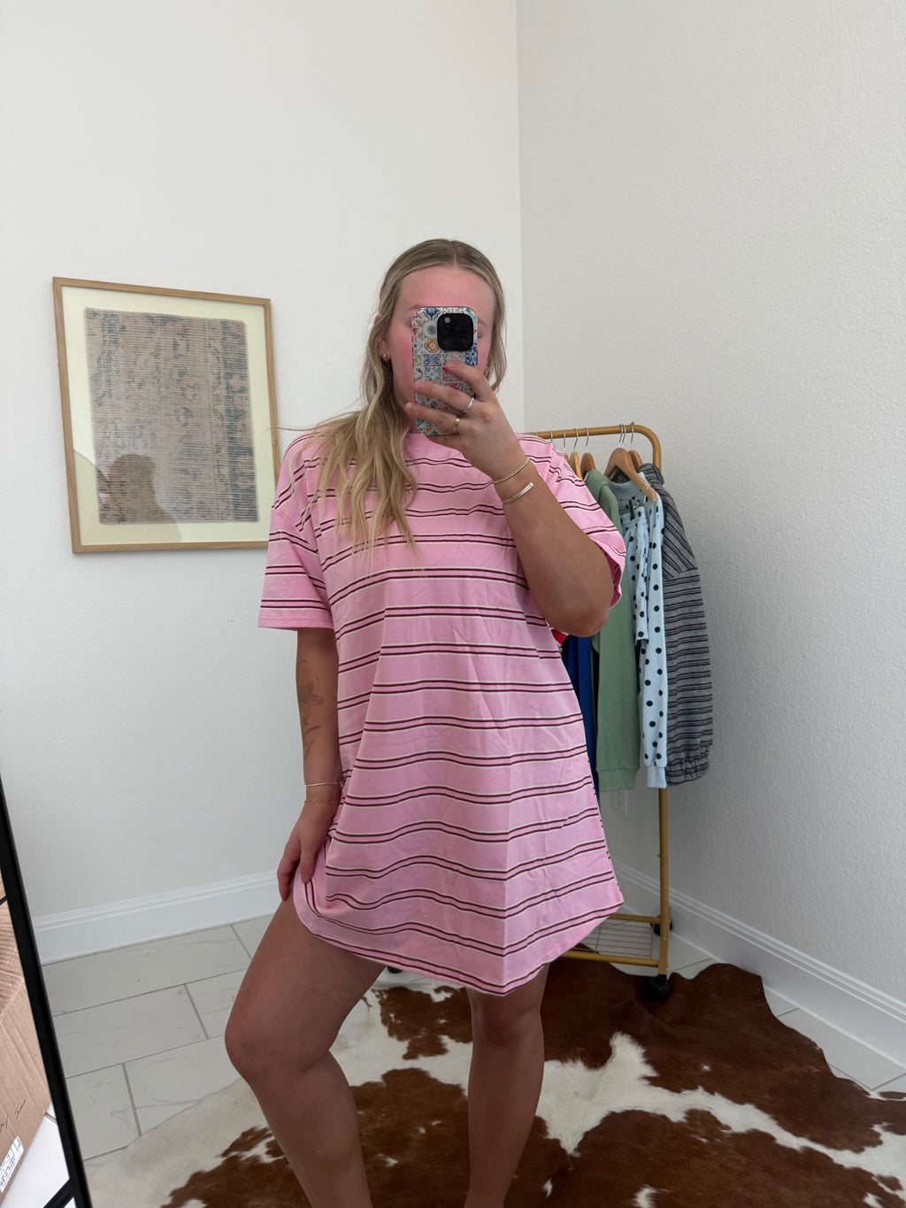 Striped Lounge Dress
