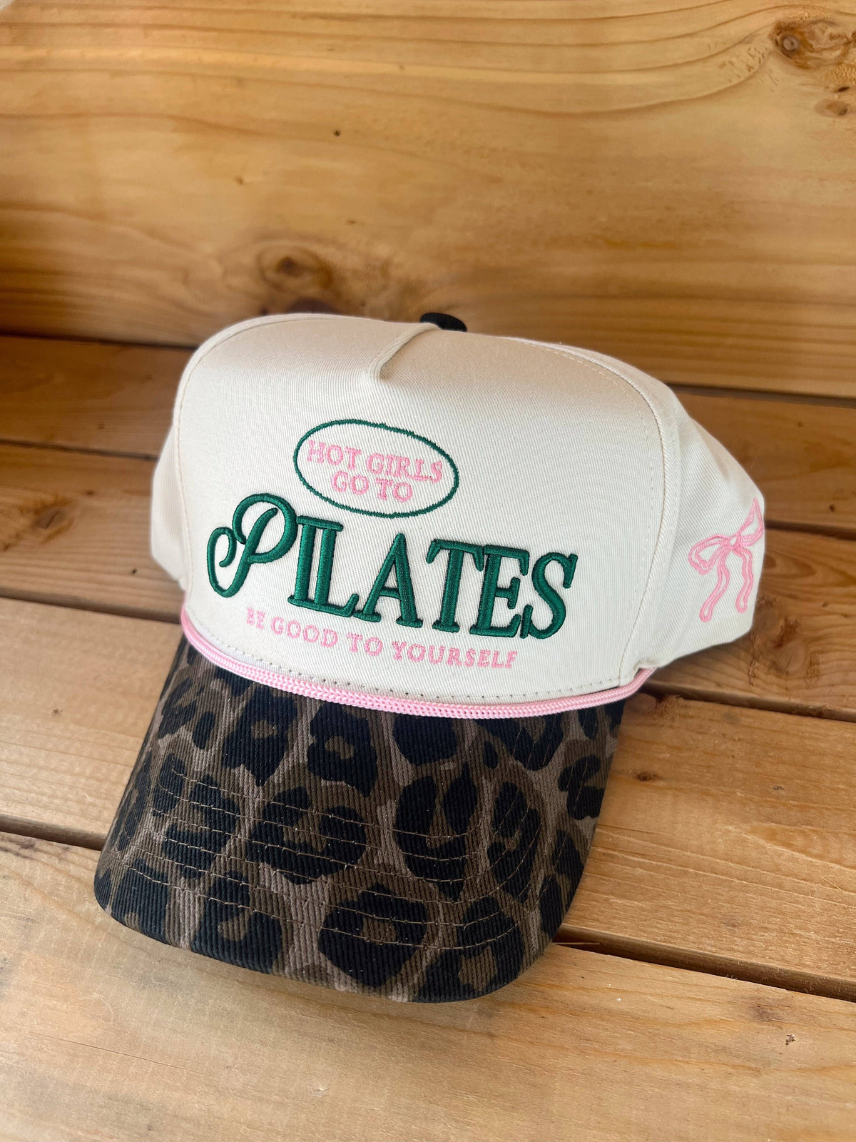 Hot Girls go to Pilates Leopard Hat