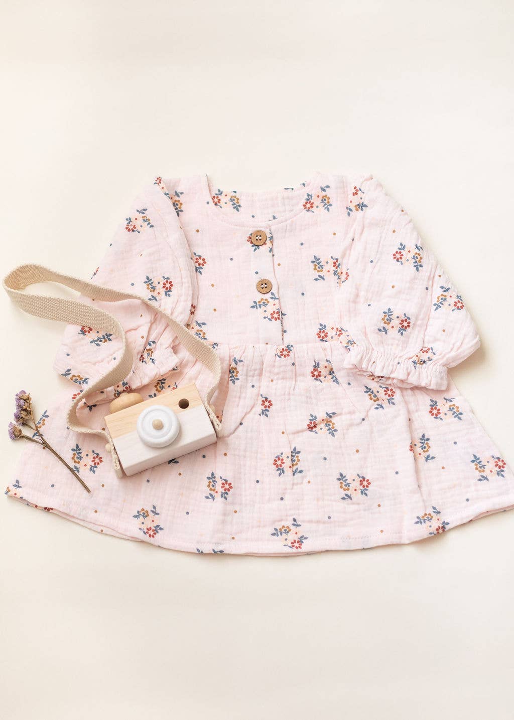 Organic Floral Dress