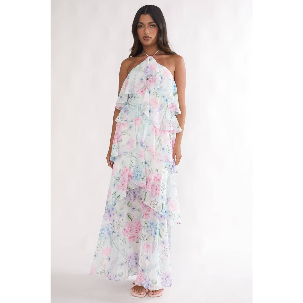 Lena Ruffled Maxi