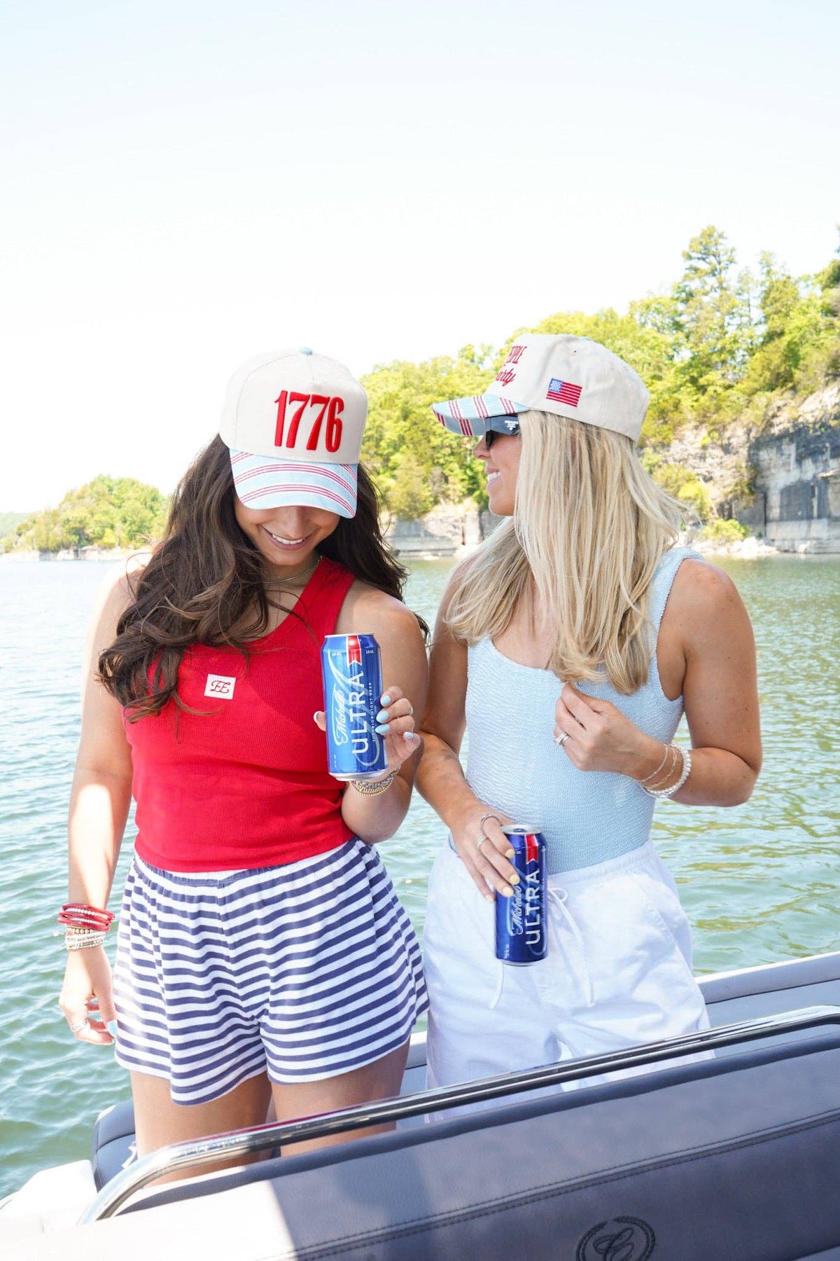 We the People like to Party - Americana Stripe Hat