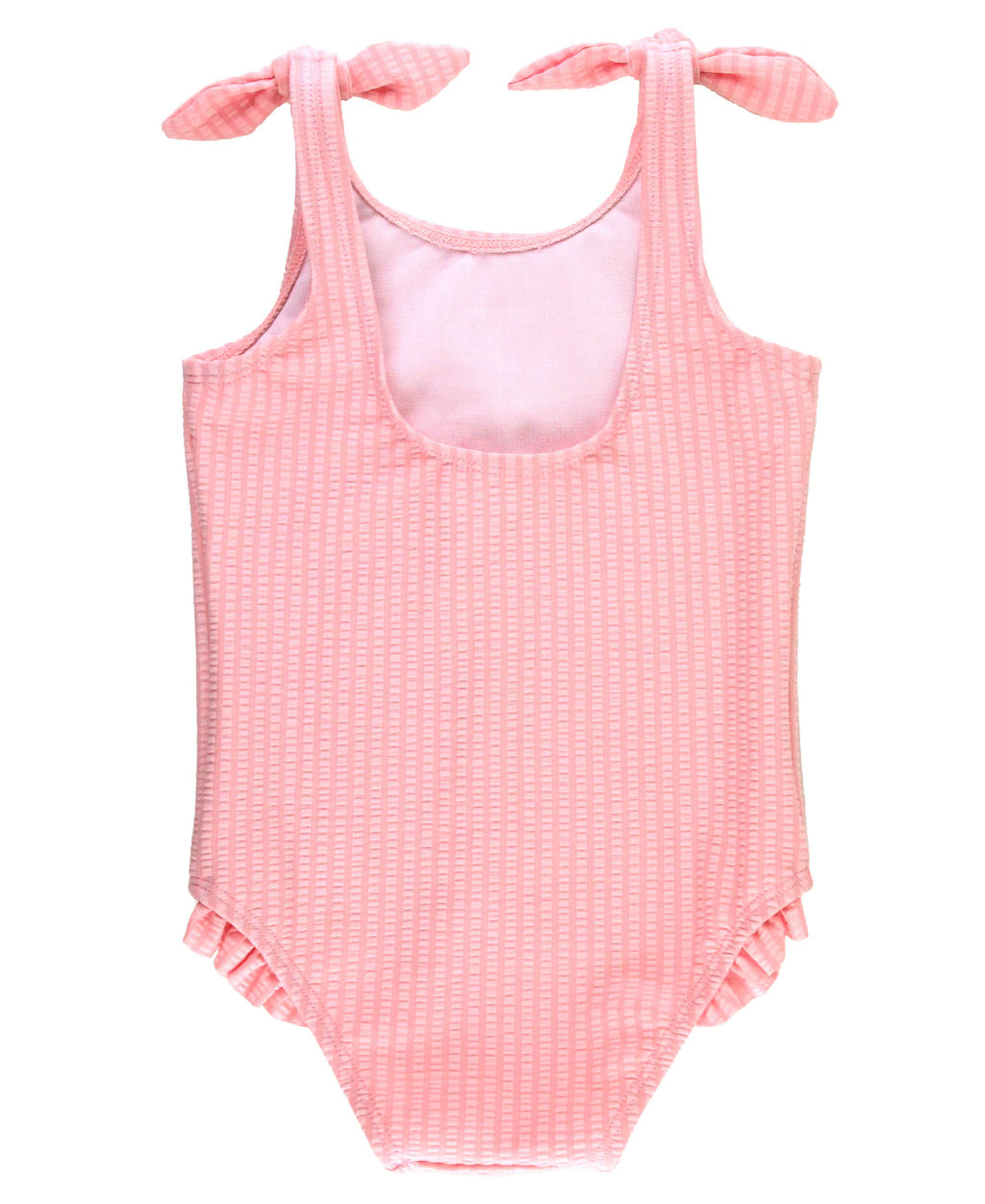 Pink Tie One Piece Swimsuit