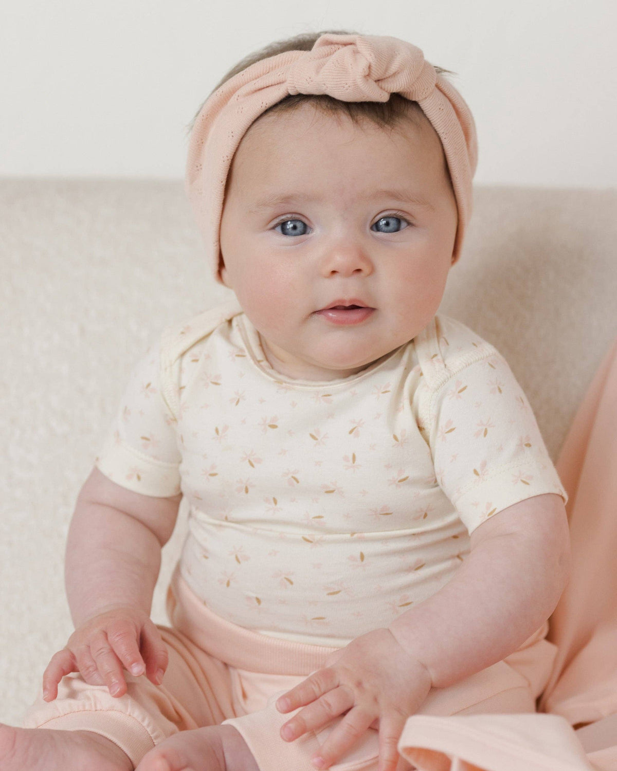 Short Sleeve Fleur Onesie