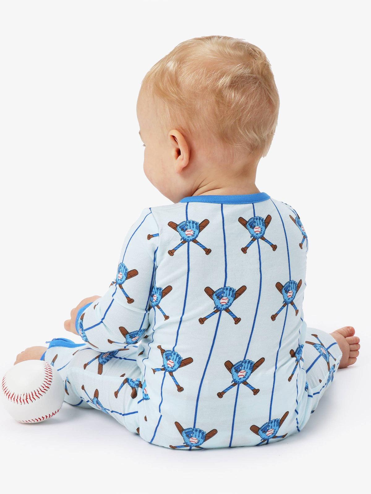 Batter Up One Piece Footie