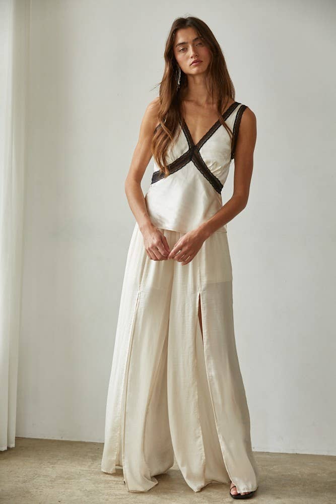 Tessa Lace Trim Tank