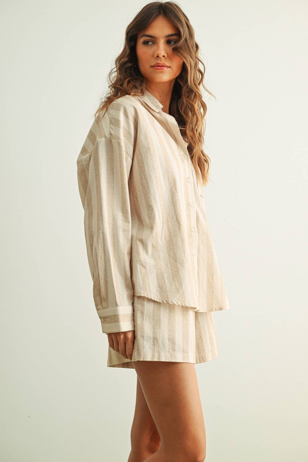 Striped Button Down