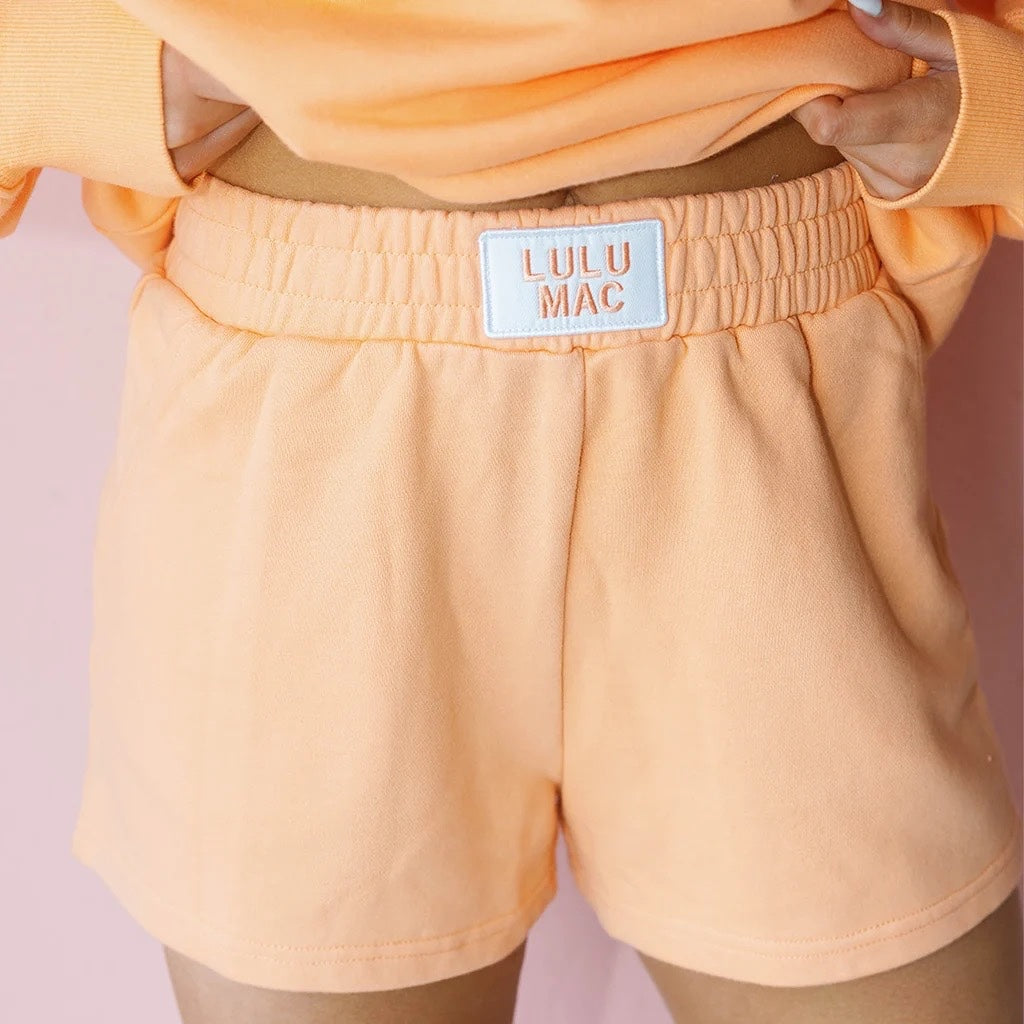 Terry Cloth Short - Orange