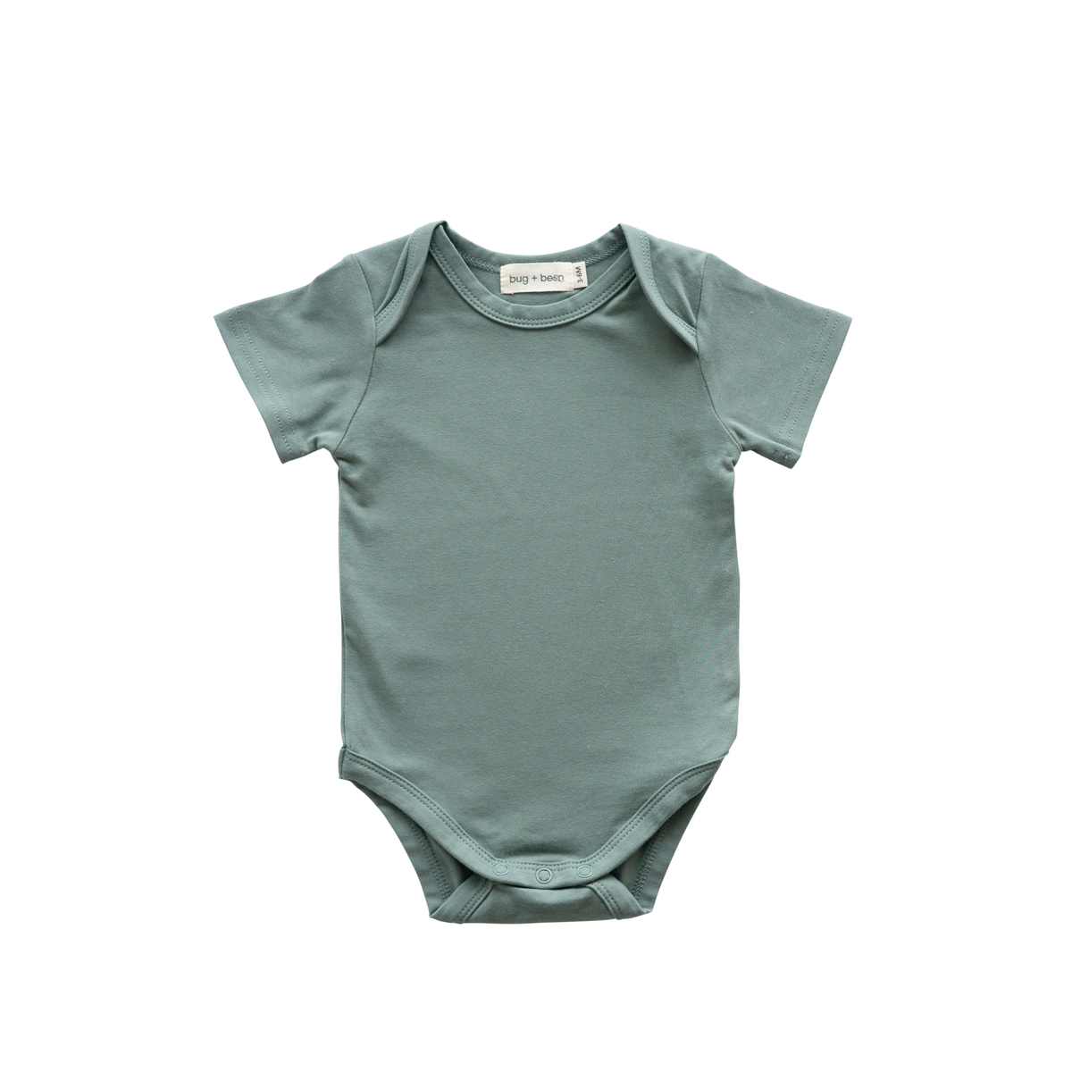 Cotton Onesie – Basil Green