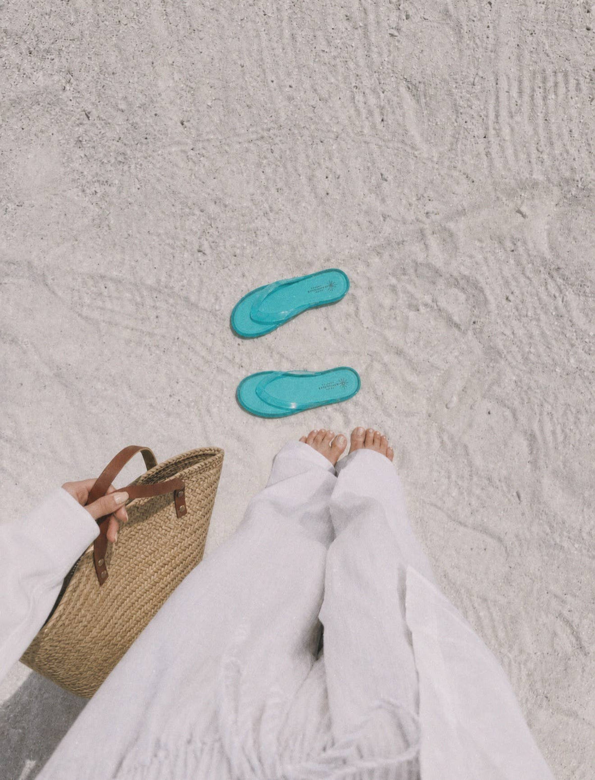 Tortoise Shell Jelly Sandal