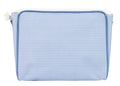 The Go Bag in Navy Mini Stripe - Large