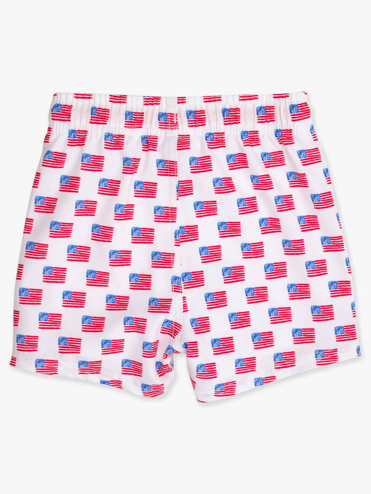 Boys Freedom Flags Performance Hybrid Swim Trunks