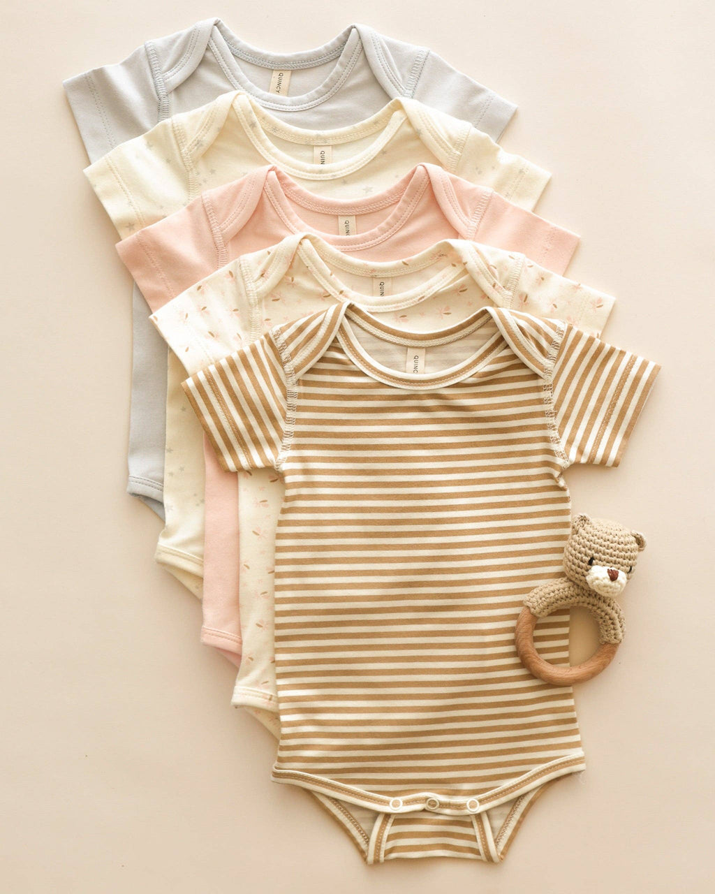 Short Sleeve Fleur Onesie