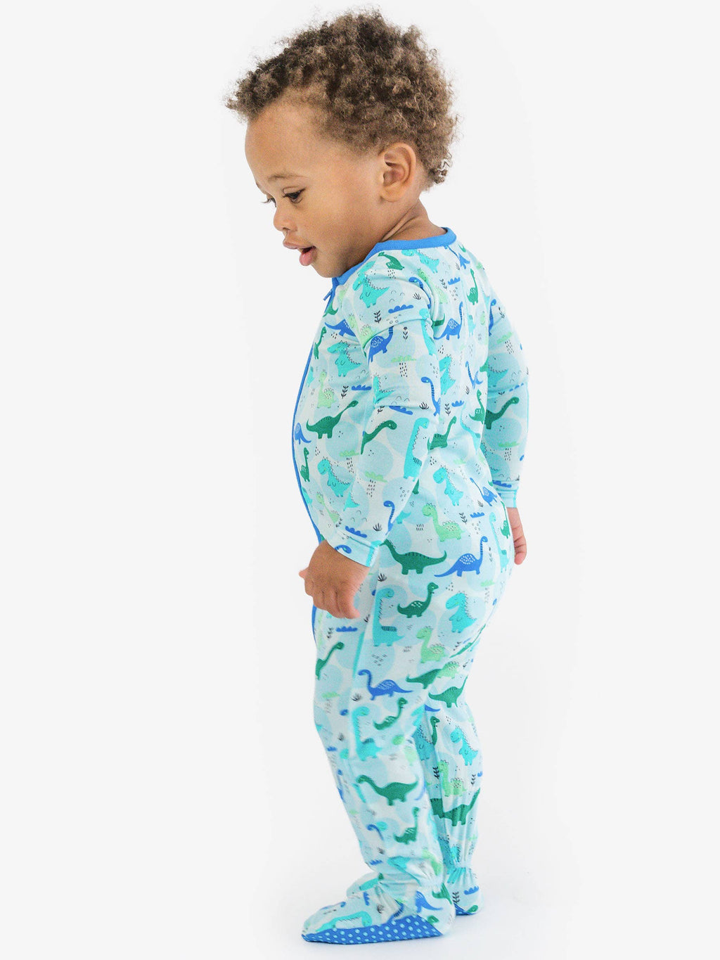 Dinosaur Footed Onesie