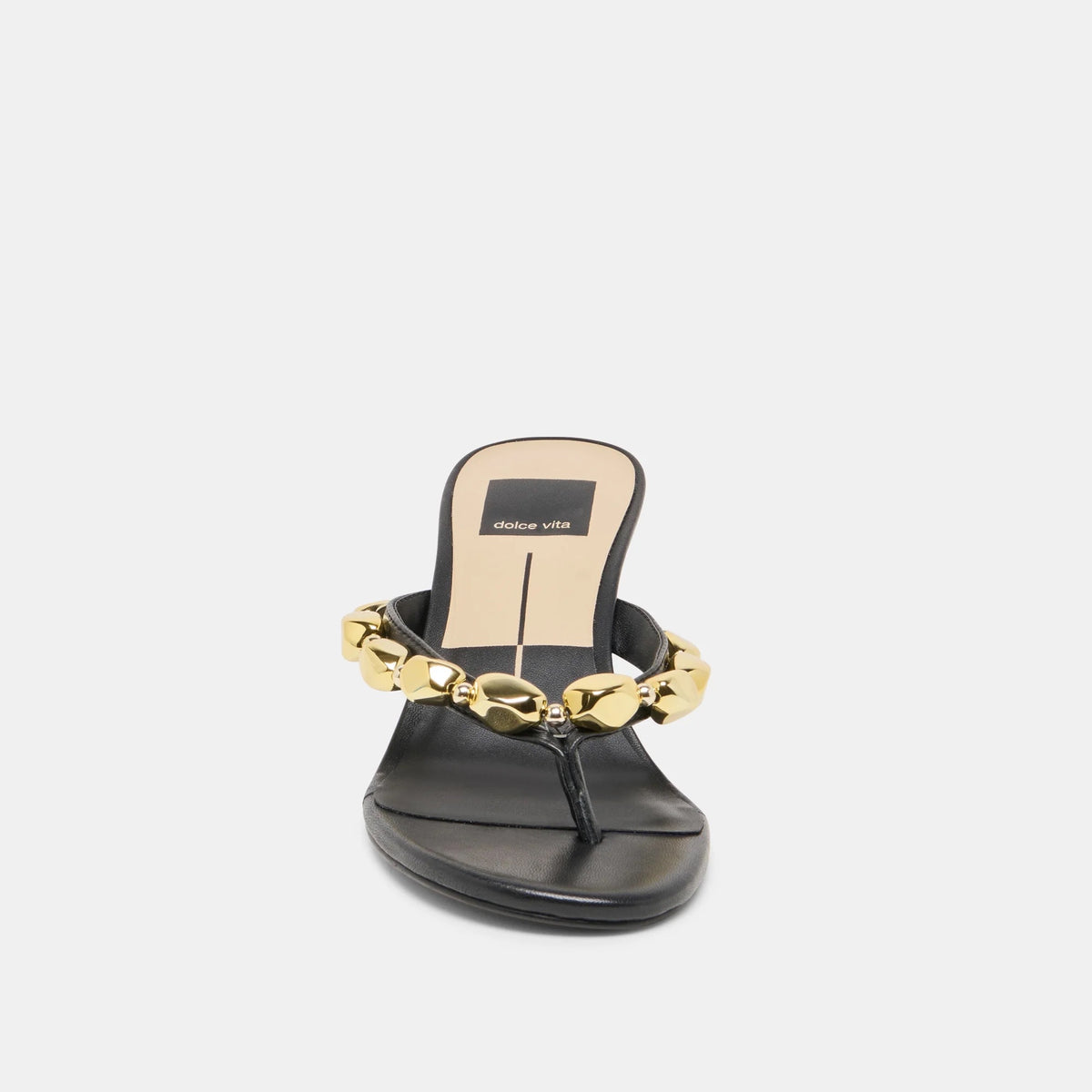 Daksie Heels - Black Leather