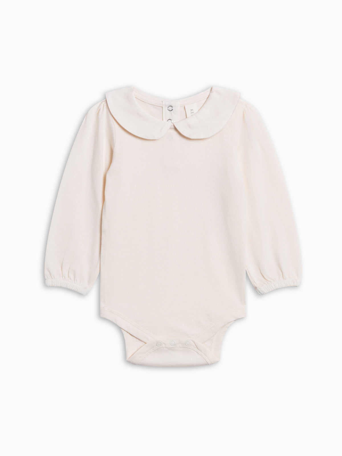 Peggy Peter Pan Collared Bodysuit - Ivory
