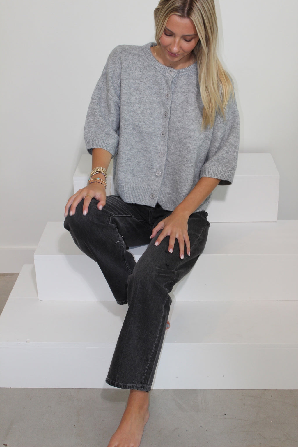Kylie Button Up Sweater